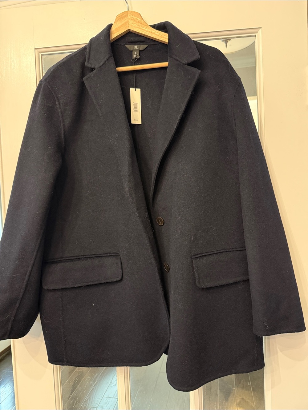 Banana Republic Women’s  Navy blazer coat size large new with tags